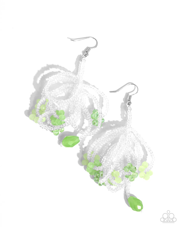 Botanical Bundle Earrings - Green