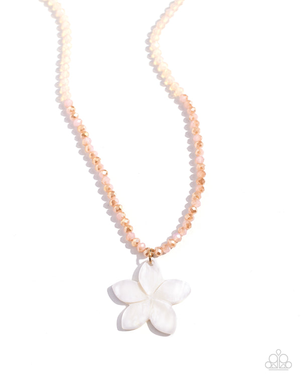Handcrafted Hawaiian - Pink Shell Necklace