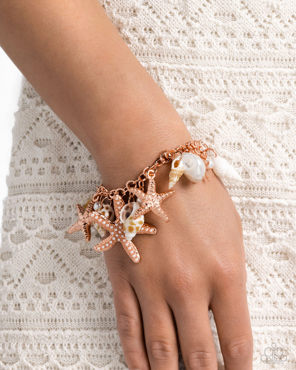 Seashell Song - Copper Bracelet