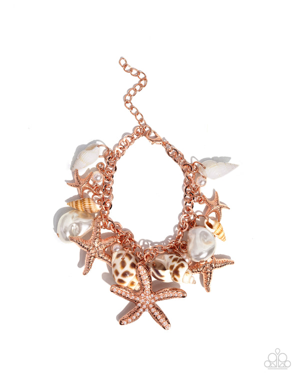 Seashell Song - Copper Bracelet