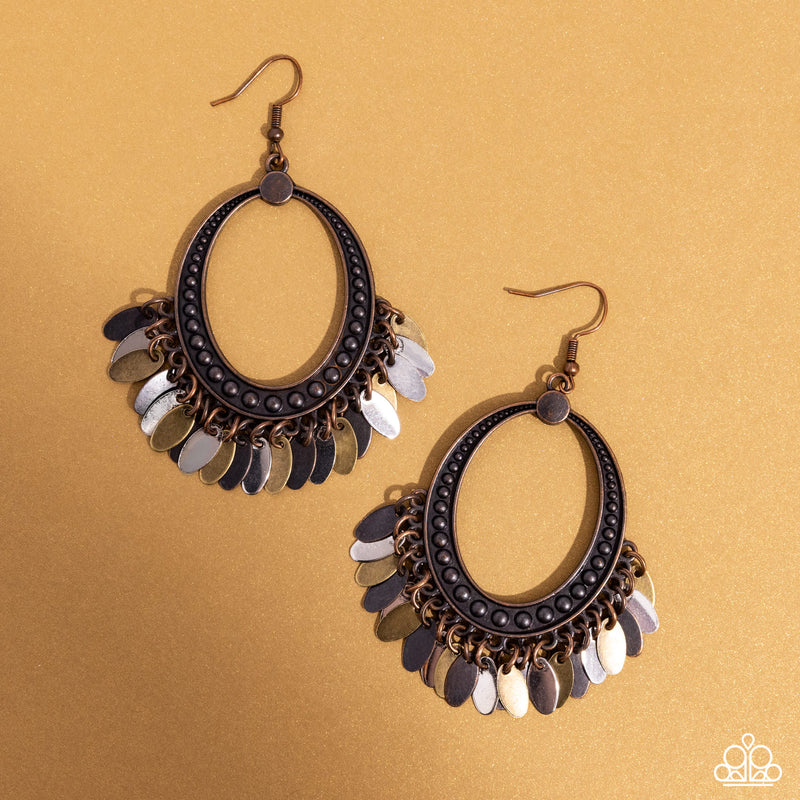 Homestead Hustle - Multi Fringed Earrings