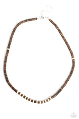 The WOOD Times - White Mens Necklace