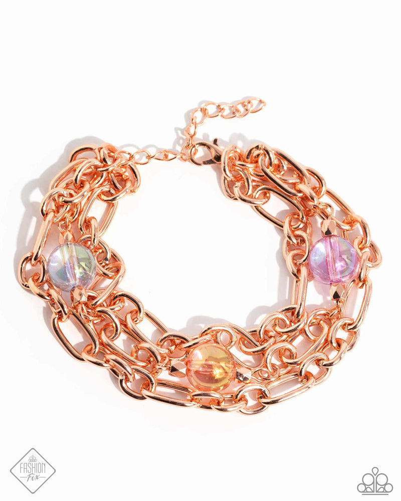 Dawn of a New Day - Whimsical Copper Bracelet