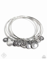 My Interest is Piqued - Silver Bracelet