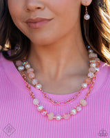 Crack of Dawn - Copper Pearl Necklace