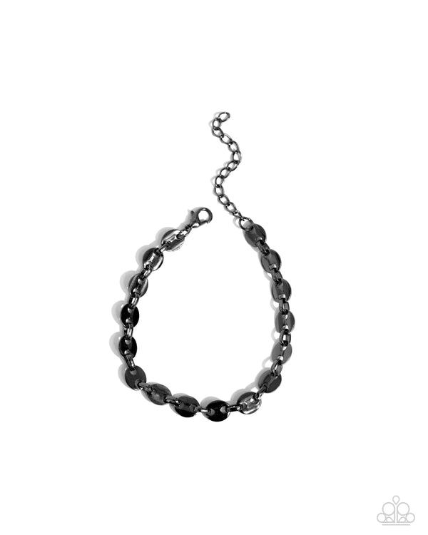 Abstract Adventure - Black Chain Bracelet