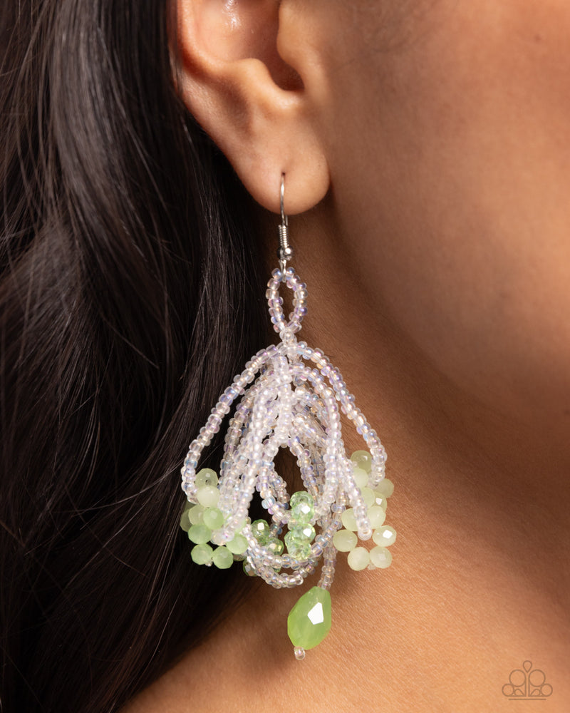 Botanical Bundle Earrings - Green