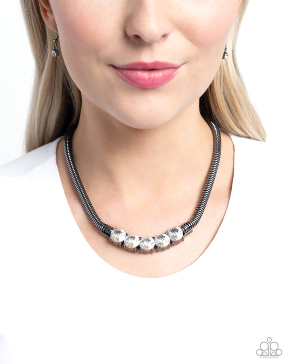 Musings Makeover Necklace - Black