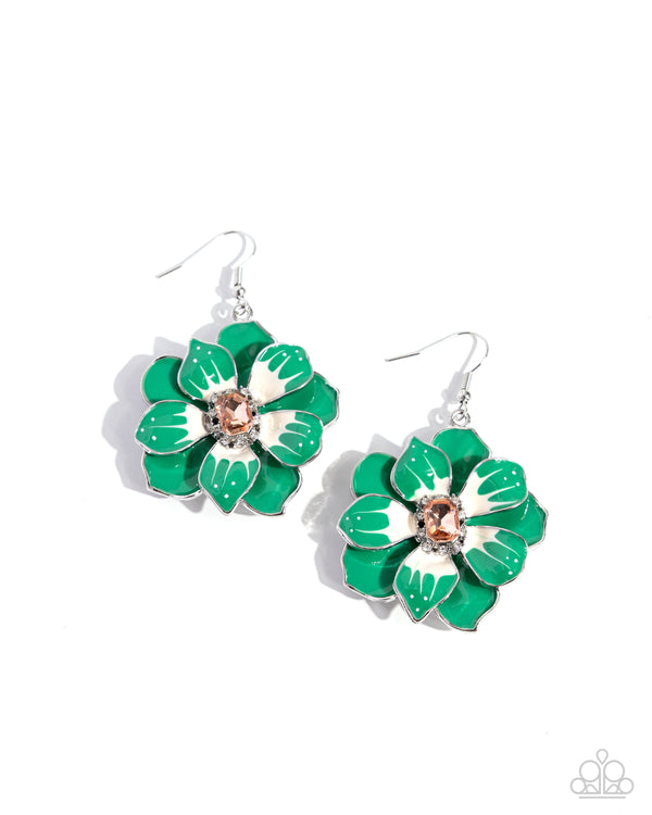 Tropical Treasure - Tropical Green Earrings