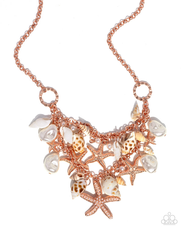 Seashell Shanty - Copper Necklace