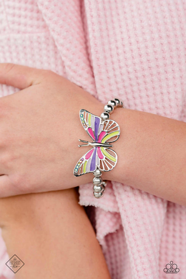 Cant FLIGHT This Feeling - Multi Butterfly Bracelet