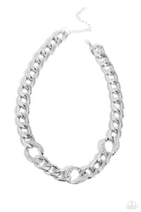 Gleaming Harmony - White ♥ Necklace