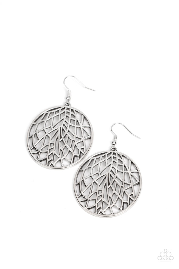 Fractured Foliage - Silver