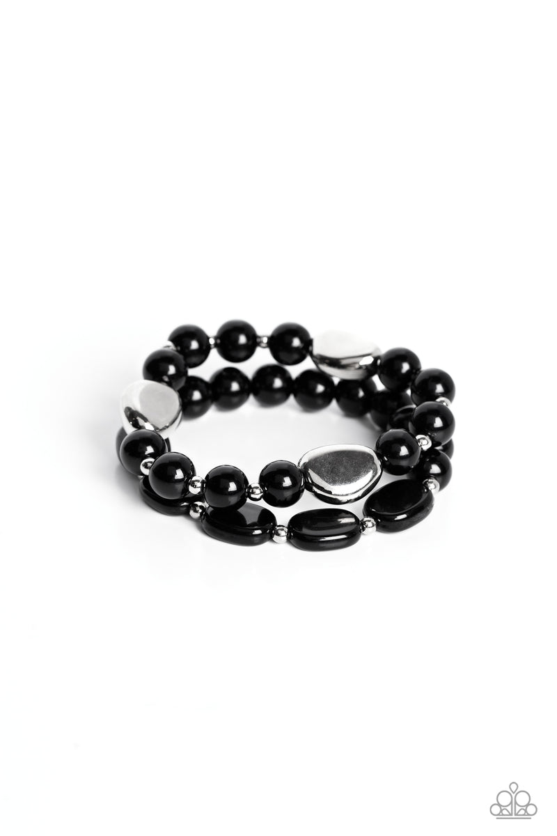 Roadhouse Renegade - Beautiful Black Beaded Bracelet