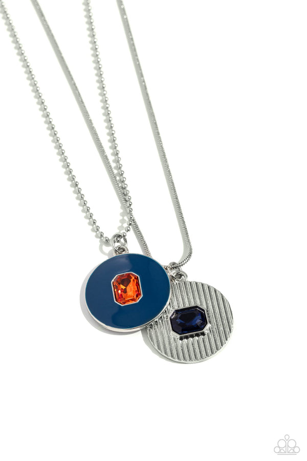 Cryptic Couture - Blue Paparazzi Necklace