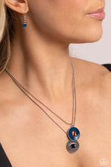 Cryptic Couture - Blue Paparazzi Necklace